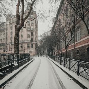 When Winter comes to Paris